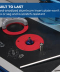 Precision Router Lift For Router Table System With Heavy Duty Plate Insert That Will Not Sag Built For Quick Accurate And Repeatable Setups Smooth Above Table Adjustments And Durable Aluminum Plate