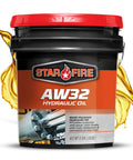 AW32 Hydraulic Fluid 5 Gallon Pail For Industrial And Mobile Gear Premium Heavy Duty Anti Wear Anti Foam Rust And Corrosion Protection High Temperature Stability Long Lasting Performance