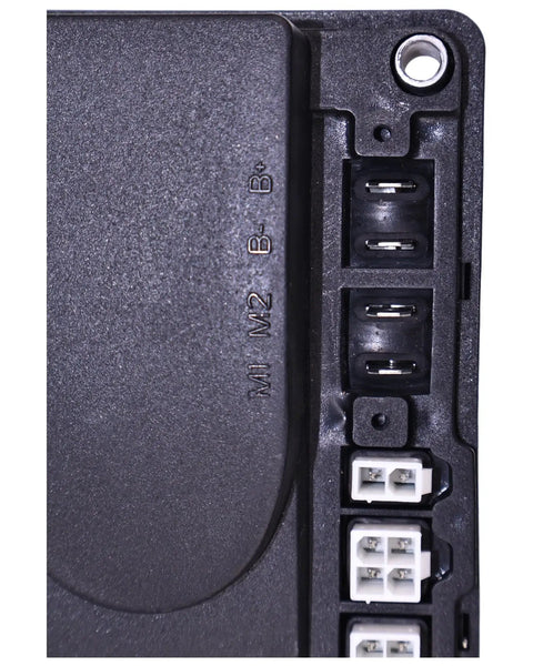 Heavy Duty 24 Volt 90 Amp Speed Controller Replacement For Big Joe Electric Pallet Jack, detailed view of connection ports.