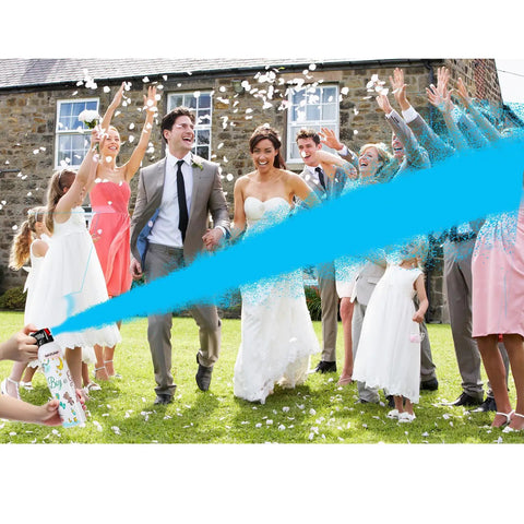 Heavy Duty Gender Reveal Smoke Shooters Blast Hella Vivid Blue Clouds Up To Ten Feet High Biodegradable Formula Guaranteed To Make Your Little One Reveal Totally Dope At Every Backyard Bash