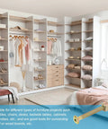 Beefy M6 X 65mm Bunk Bed Bolts Kit with furniture examples in bedroom setting, showing screws and zinc finish.