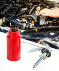 Heavy Duty Rust Free Steel Oil Pump Gun With Smooth Twist Spout Hassle Free Bottle for Quick Engine Lubing on Cars