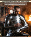 Medieval Knight Armor Set Complete With Spaulders Gorget Vambraces And Pauldrons One Size Handmade In Silver Ready For Cosplay LARP