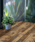 17.71 In By 118 In Distressed Wood Plank Peel And Stick Wallpaper With Rustic Wood Grain Pattern Removable Self Adhesive Brown Shiplap Vinyl Film on table