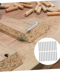 100 Pcs Dowel Pins Set Stainless Steel Cylindrical Fastening Pins for Machinery Electronics Automotive Applications Precision Fit Corrosion Resistant Easy Installation and High Stability to Prevent Loosening
