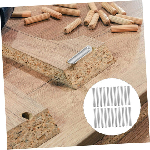100 Pcs Dowel Pins Set Stainless Steel Cylindrical Fastening Pins for Machinery Electronics Automotive Applications Precision Fit Corrosion Resistant Easy Installation and High Stability to Prevent Loosening