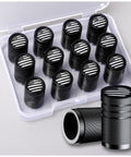 American Flag Aluminum Tire Valve Stem Caps Universal Fit For Cars Trucks Motorcycles Bicycles Dust Proof Covers