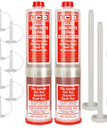 LCR Epoxy Concrete Crack Repair Kit Stop Leaks With High Performance Structural Bonding Professional Grade DIY Friendly