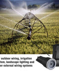 50 Pack Waterproof Wire Nuts Black Medium Tough As Nails Direct Burial For Outdoor Landscape Lighting And Irrigation Valves