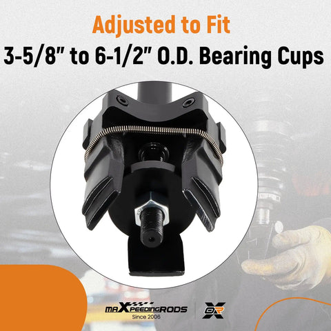 Universal Bearing Cup Installer And Remover For Heavy Duty Axles Fits 11000 To 50000 Lb Trucks And Trailers Adjustable