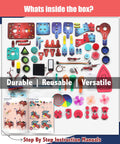 Over 200 STEM Projects Kit For Kids Aged 12 To 14 Build Mini Robots Electronics Circuits Magnetism Experiments And Engineering Challenges box contents