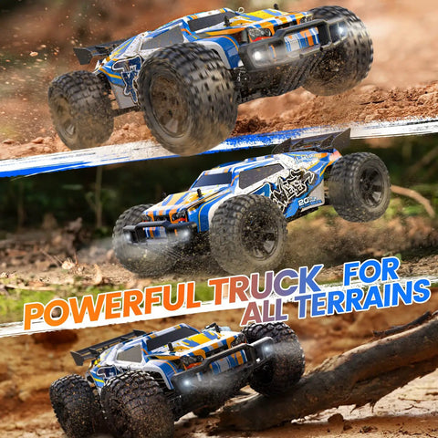 Beast 1:10 Scale High Speed RC Car With LED Shell Lights 4x4 Off Road Monster Truck for all terrains