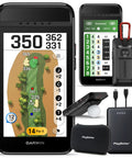 Range-Ready Golf Launch Monitor And GPS Handheld Bundle With Large Color Touchscreen, 43K Courses, and 5000mAh Charger