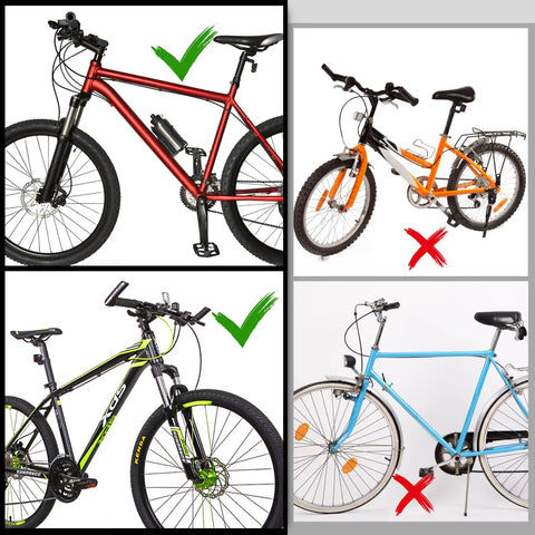 Beefy Adjustable Bicycle Handlebar Riser Extender That Lifts Bar Height Up To 5.3 Inches with bikes showcasing compatibility guide