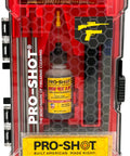 Compact 177 Cal Air Rifle And 17 Cal Cleaning Kit with multi-section rods and needle oiler case