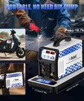 Plasma Cutter With Built In Air Compressor 40A 120V IGBT Inverter Digital Cutting Machine For Clean 3/8 Inch Cut And 3/5 Inch Max Cut High Frequency Quality Build