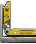 Adjustable Magnetic Angle Square 30 To 270 Degrees With Inside And Outside Magnets, 26 Lbs Magnetic Pull, Welding Square