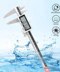 8 Inch Digital Caliper In Stainless Steel IP54 With Inch Millimeter Fraction Conversion And Large LCD Screen 0.001in Precision
