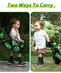 Toddler Golf Club Set For Little Legends Ages One To Four Featuring Retractable Mini Drivers Safe Chunky Plastic Balls Plus Portable Carry Bag perfect for outdoor use.