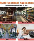 Collage showing Pro Grade USD Coin Counter And Sorter use in restaurants, retail stores, buses, and homes.