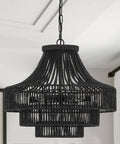 Hand Woven Rattan Pendant Light Plug In Dome Style Boho Minimalist Ceiling Fixture For Kitchen Island Dining Room Hallway UL Listed 13 Inch Diameter Modern Rustic Ambience