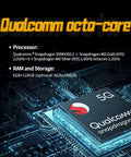 Qualcomm octa-core processor details with specifications for Heavy Duty ATEX Explosion Proof Industrial Tablet.
