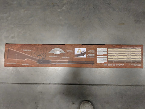 Legends Cowboy Lever Action Air Rifle with Realistic Lever shown in packaging