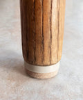 Wooden furniture leg with 4 Pack 1 Inch Threaded Felt Furniture Glides With One Quarter Inch Adjustable Leveling Feet for floor protection
