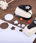 0.4 Inch Circle Punch For Crafting And Scrapbooking, Circular Paper Hole Puncher For DIY Card Making and paper crafts with punched shapes