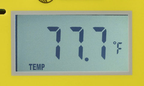 Pinless Concrete Moisture Meter For Quick Non Destructive Readings On Smooth Concrete No Surface Damage Detect Hotspots And Plan Sensor Placement With Included Standard Calibrator, LCD temp 77.7°F