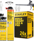 Pro Grade Closed Cell Spray Foam Insulation Kit Covers Up To 480 Square Feet includes canisters, spray gun, cleaner, and safety gear.
