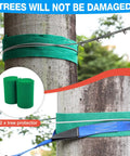 Backyard Zip Line Kit For Kids And Adults, 200 Feet, Supports Up To 400 Lbs, tree protector installation on outdoor tree