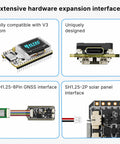 V4 ESP32 LoRa Development Board Without OLED With ESP32 S3R2 27dBm High Power SX1262 Chip interfaces and connectors