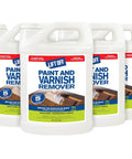 Fast Acting Water Based Paint Stripper For Wood Cabinets And Furniture Methylene Chloride Free Low VOC, four 64 oz bottles.