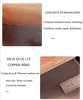 Pure Copper Mesh Screen Roll 3m X 1m, 180 Mesh Conductive Metal Mesh, close-up showing mesh detail with ruler for scale