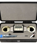 20kN Load Cell Bluetooth Force Meter Made In USA Real Time Data With iOS App Sync A Rugged Workhorse For Rope Systems High Resolution Drop Tests Dual Sampling Modes in foam case