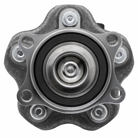 Beef Up Your Ride With This Rear Wheel Bearing Hubs Assembly 512388 Fit For 07 18 Nissan Altima front view 5-lug design
