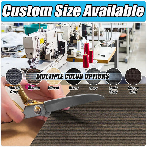 Custom size available for 90 Percent UV Block Shade Cloth For Pergola With Grommets, shown in multiple mocha color options
