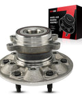 Front view of Front Wheel Bearing Hub Assembly 6 Lug for 2009-2012 Chevrolet Colorado 4WD and 2009-2012 GMC Canyon 4WD OE Replacement