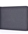 24 Slot Fountain Pen Case Black Organizer Bag Waterproof Canvas Pen Display Holder With Individual Slots And Zippered Storage Case For Thick And Thin Pens Durable Travel Organizer