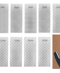 All In One Diamond Sharpening Kit With Honeycomb Surface And Non Slip Base Pro Grade Nine Grit Range 240 To 3000 With Angle Guide