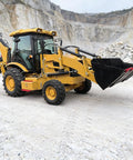 Towable Compact Backhoe Loader For Digging And Rural Jobs Heavy Duty Small Excavator Tractor With Hydraulic System in quarry