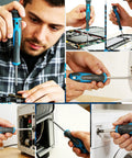 Cool 71pc Magnetic Screwdriver Set With Chrome Vanadium Steel Bits, Phillips And Torx Drivers Plus Flex Shaft Kit For Any Gadget Repair Job Or Craft Projects In Style. used on laptop, washer and electronics repairs