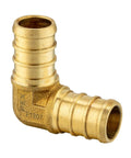 Pack Of 30 One Half Inch PEX Brass Crimp Barb Fittings Set With Tee Elbow And Coupling Ten Pieces Each Lead Free DZR Brass