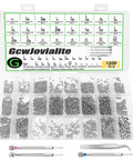 Metric Micro Screws Assortment Kit With Eighteen Sizes From M1 Through M2 Point Five Phillips Pan Head Tiny Machine Screws