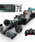 Mercedes-Benz F1 W11 One Eighteen Scale Remote Control Car Fully Licensed Must-Have RC Racer shown with packaging and controller