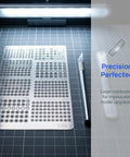 Metal Etching Tool Kit For Model Upgrades And Detailed Transformations, Pro Grade Hand Tools For Precise Etching On Plastic And Metal Kits, Heavy Duty Etching Set To Boost Your Build on cutting mat