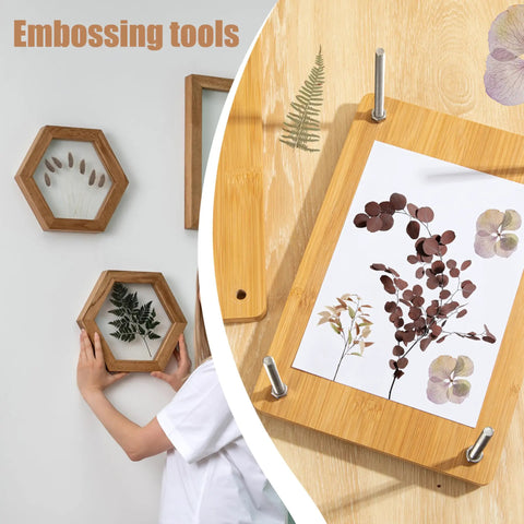 50 Piece Book Binding Kit For Newbies Complete DIY Set With Tools And Clear Instructions Includes Book Press Wax Thread Needles