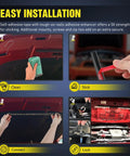 Easy installation steps for 2 Pack Underhood LED Light Strips Waterproof 42LED 40cm Engine Bay Work Light For Car Truck SUV