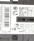 Label details of Heavy Duty 24V DC Contactor 9 Amp 3RT2016 1BB41 OEM Surplus NSMP for industrial machinery and motor controls.